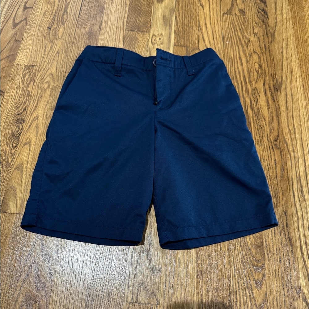 Boy’s Under Armour Dark Blue Flat Front Shorts